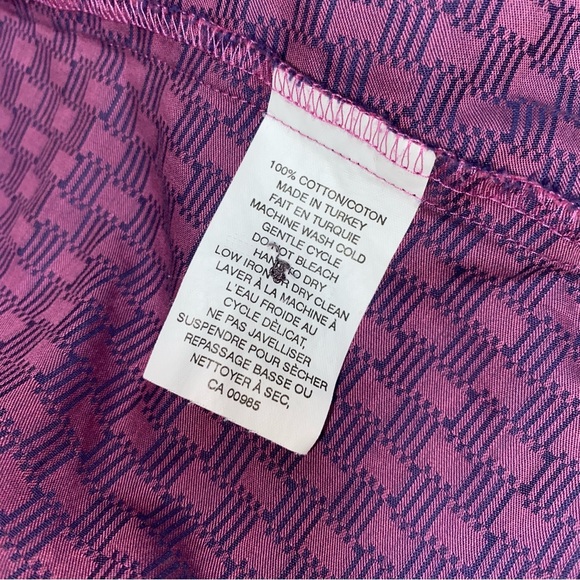 Holt Renfrew Purple "Iridescent" Button Down Shirt - Picture 9 of 11